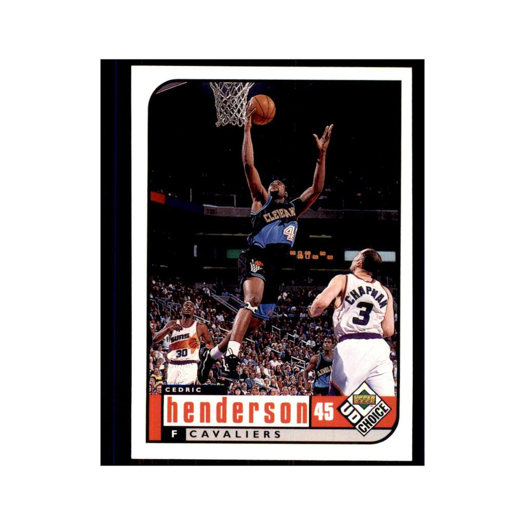 1998 UD Choice Cedric Henderson Basketball Cards #27