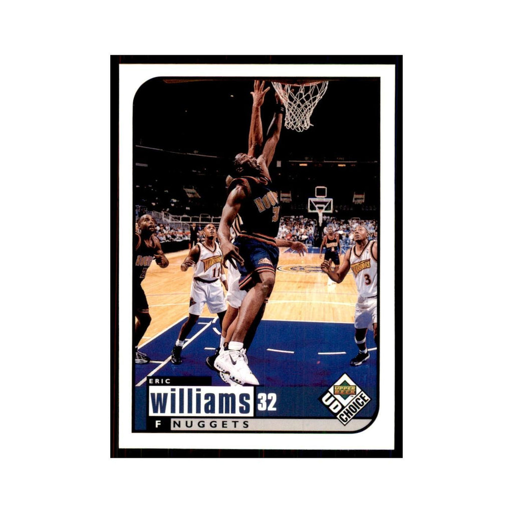 1998 UD Choice Eric Williams Basketball Cards #39