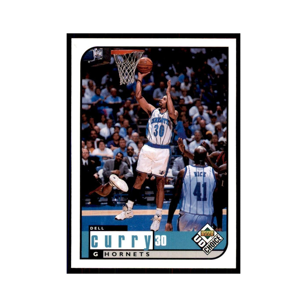 1998 UD Choice Dell Curry Basketball Cards #17