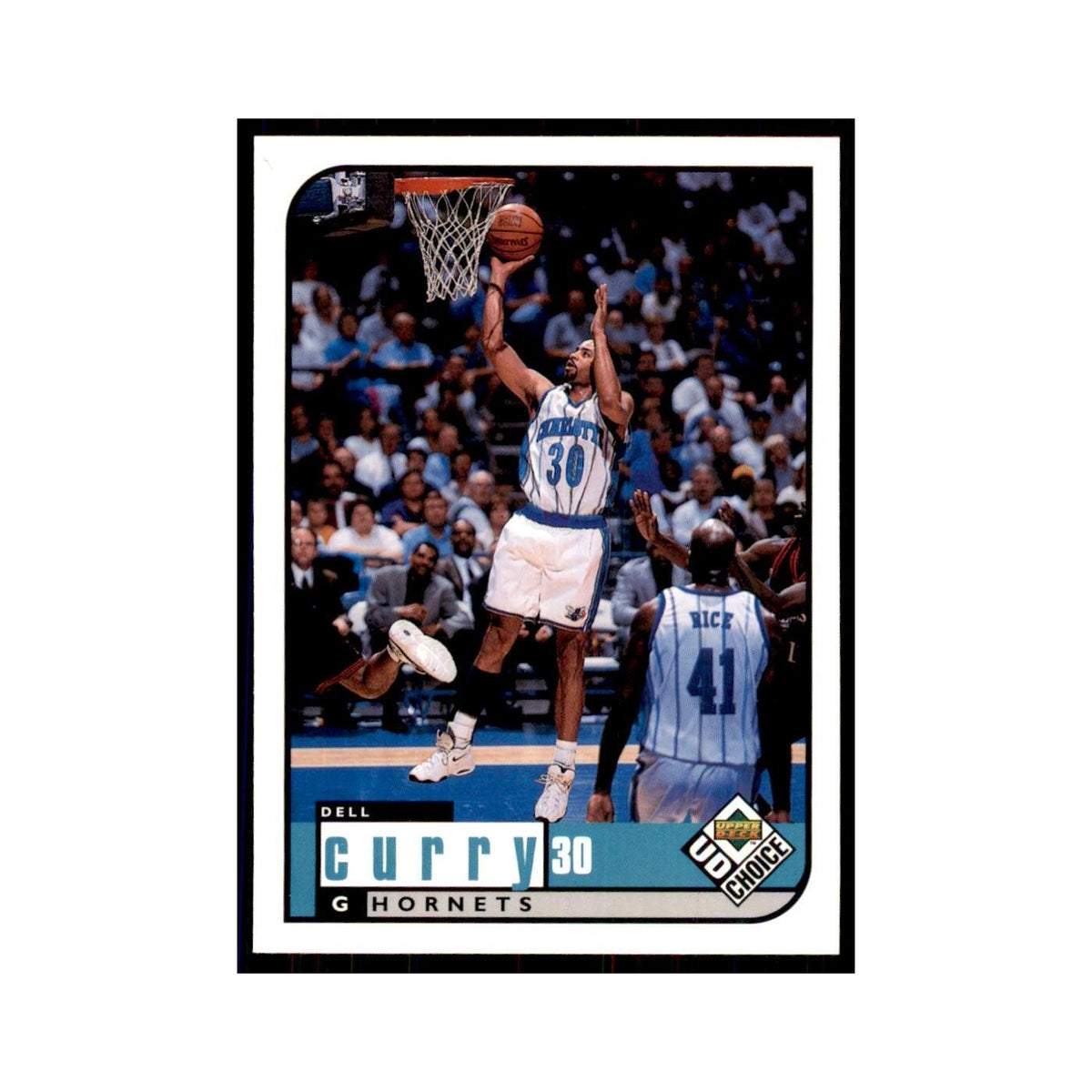 1998 UD Choice Dell Curry Basketball Cards #17