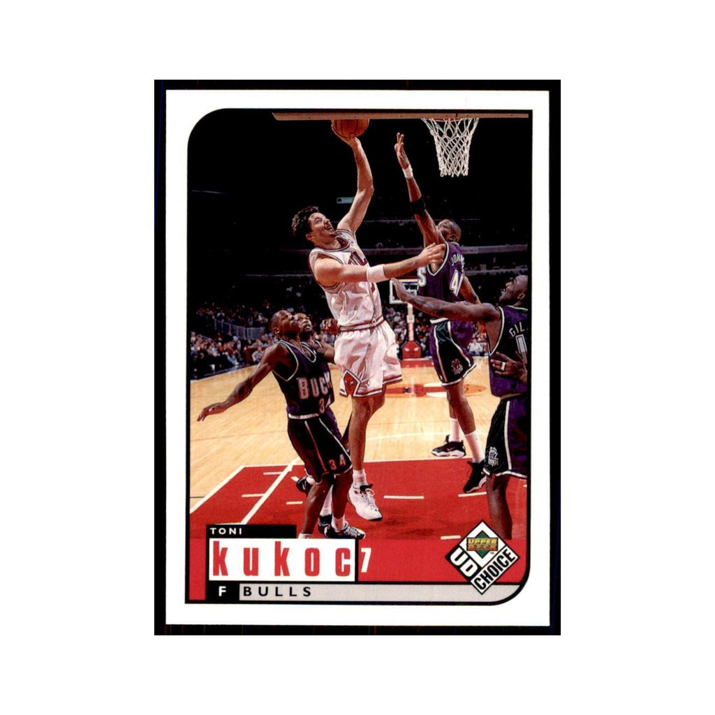 1998 UD Choice Toni Kukoc Basketball Cards #18