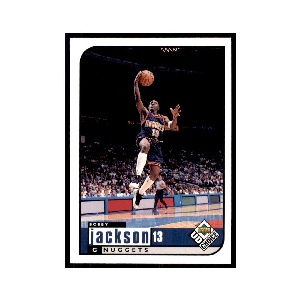 1998 UD Choice Bobby Jackson Basketball Cards #34