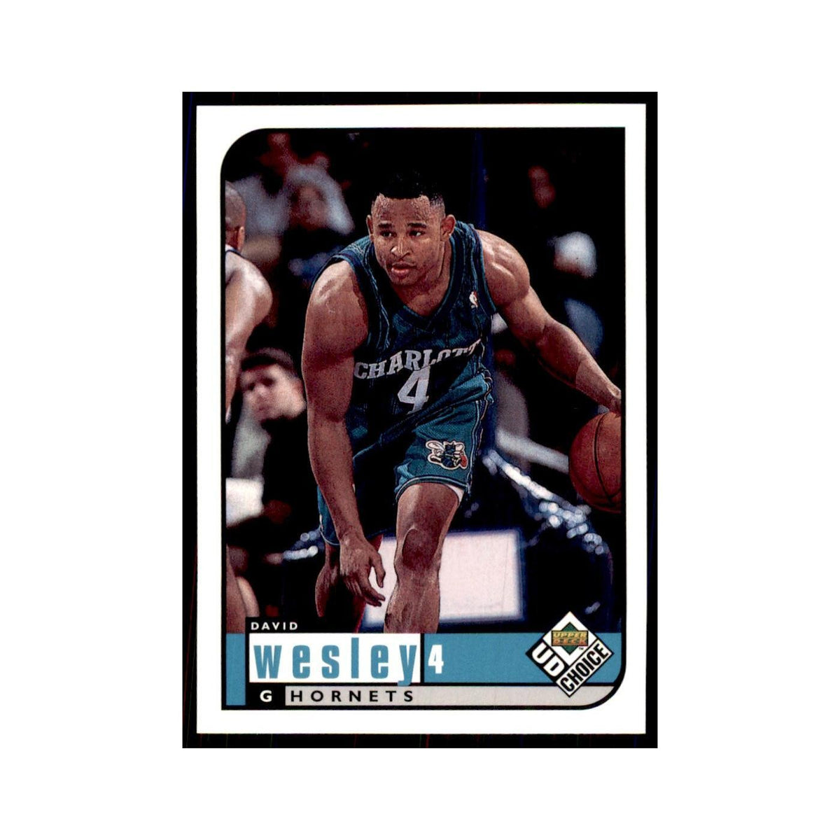 1998 UD Choice David Wesley Basketball Cards #12