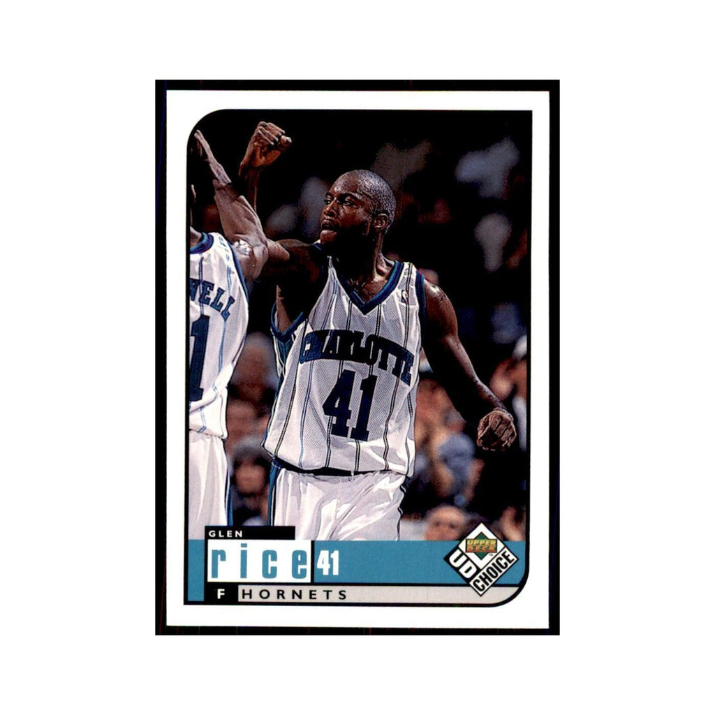1998 UD Choice Glen Rice Basketball Cards #14