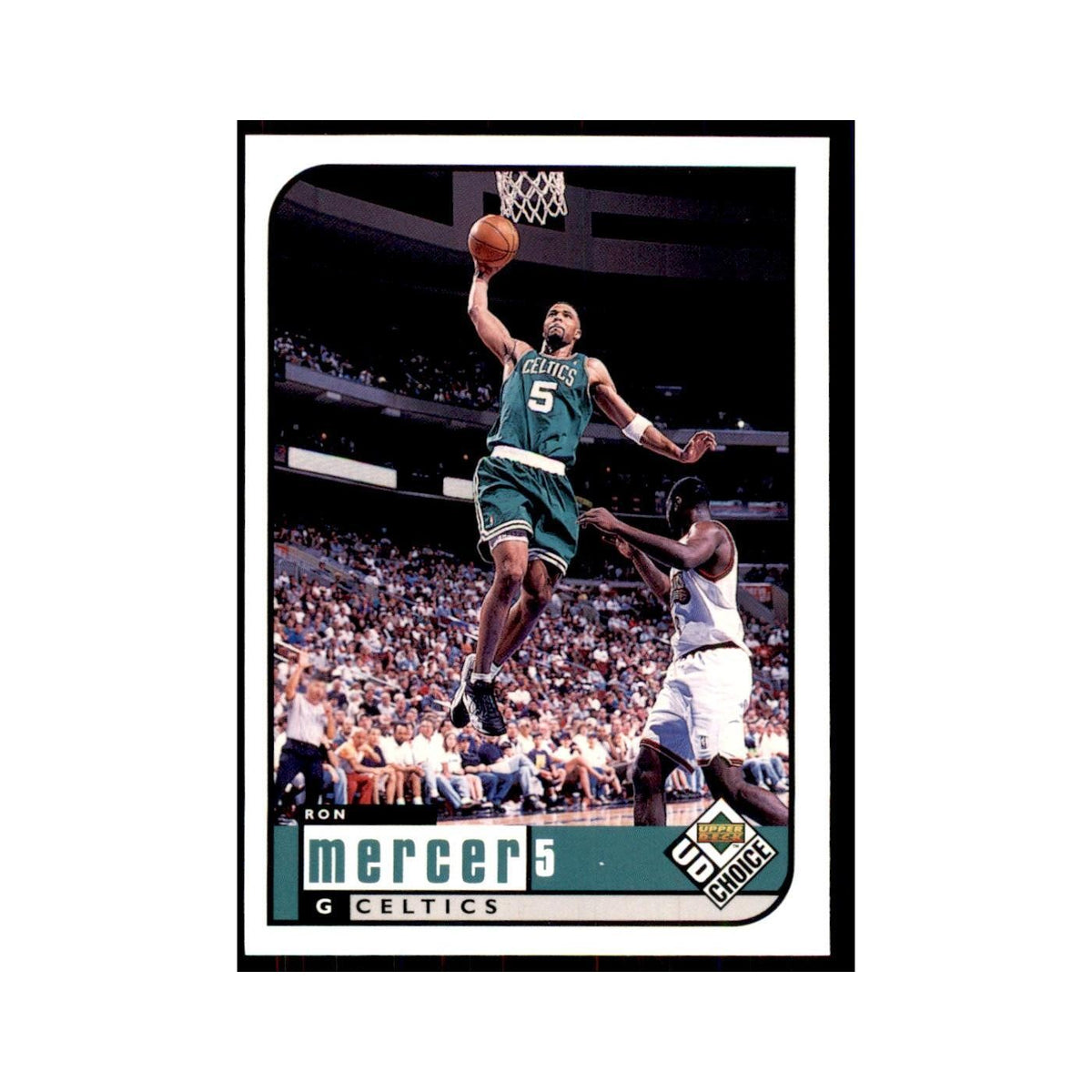 1998 UD Choice Ron Mercer Basketball Cards #7