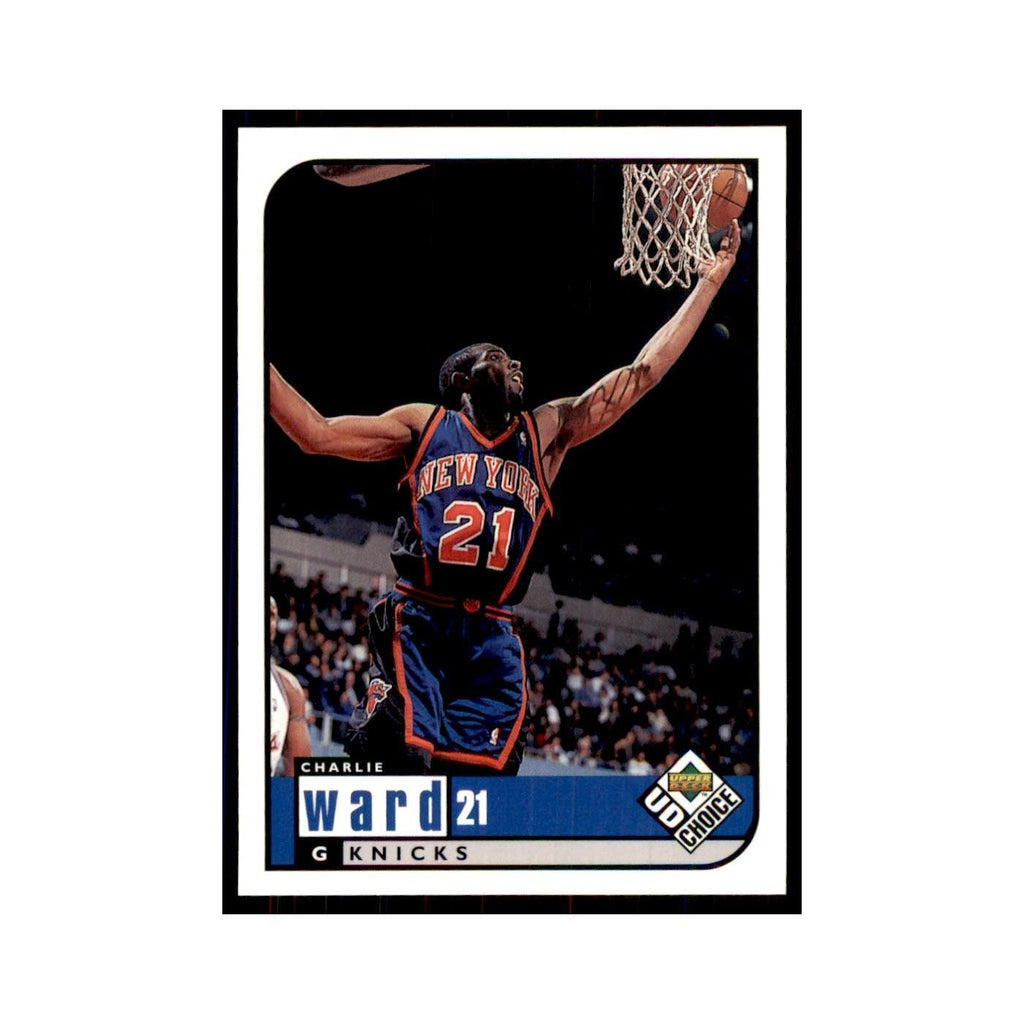 1998 UD Choice Charlie Ward Basketball Cards #98