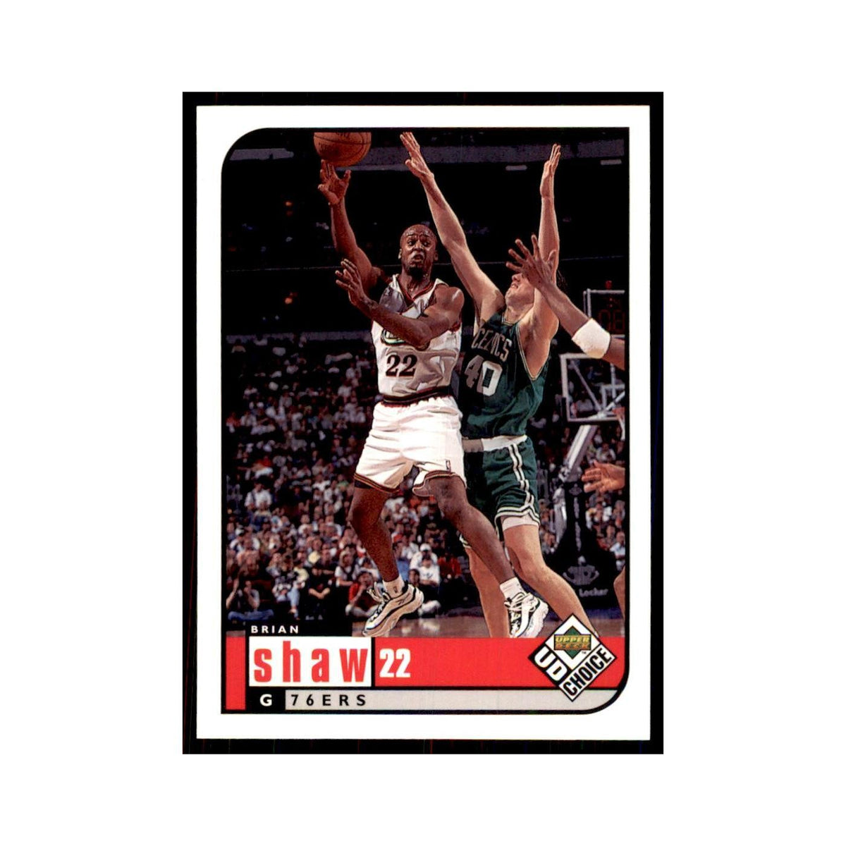 1998 UD Choice Brian Shaw Basketball Cards #108