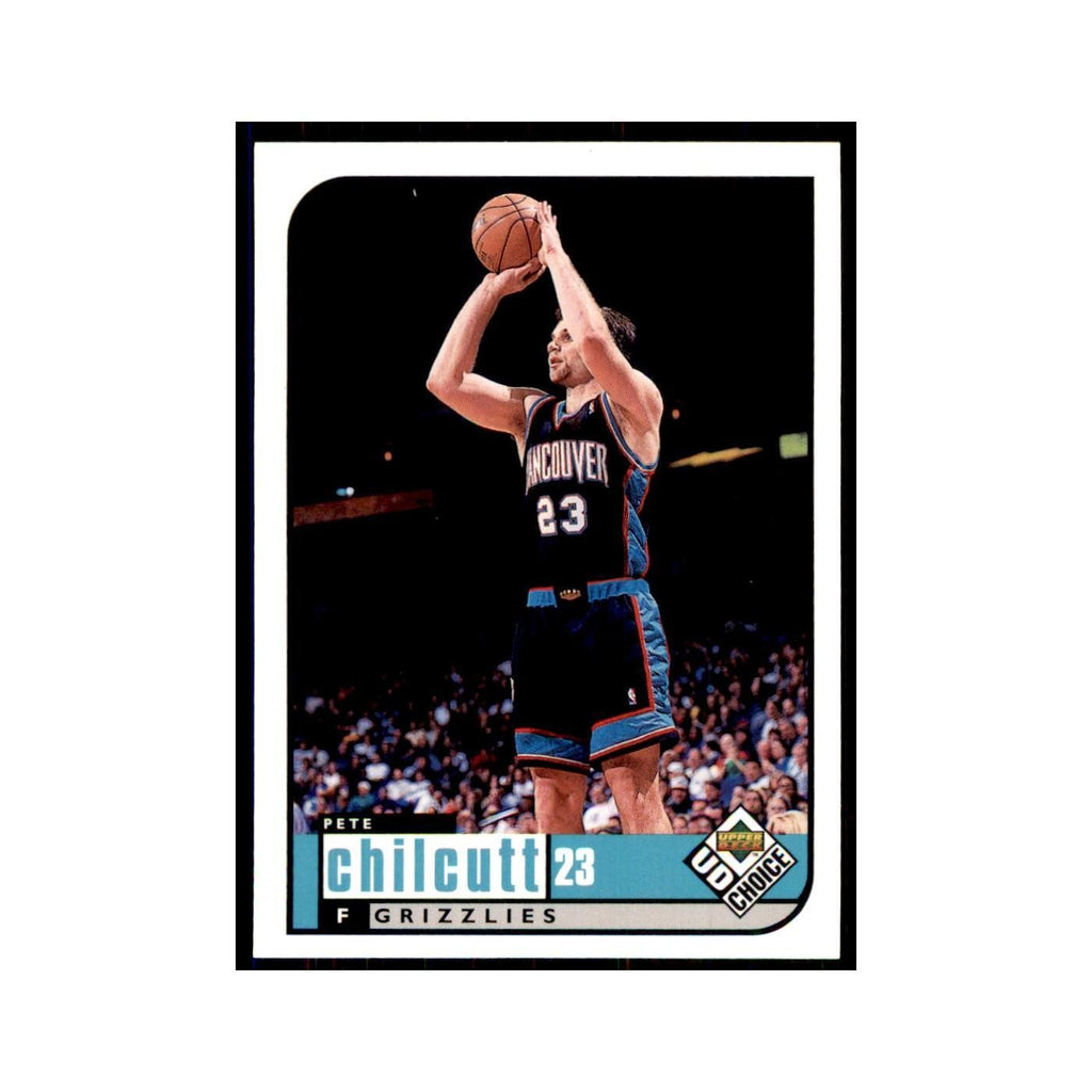 1998 UD Choice Pete Chilcutt Basketball Cards #151
