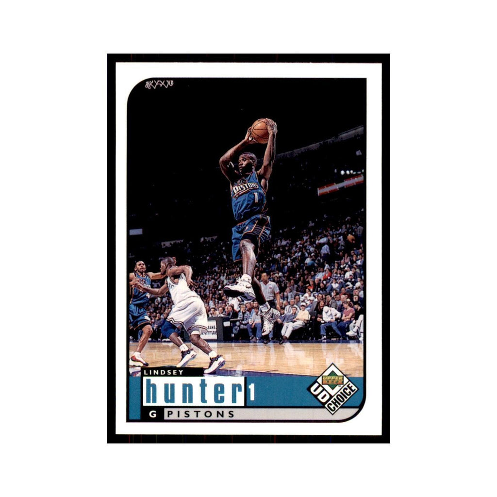 1998 UD Choice Lindsey Hunter Basketball Cards #42