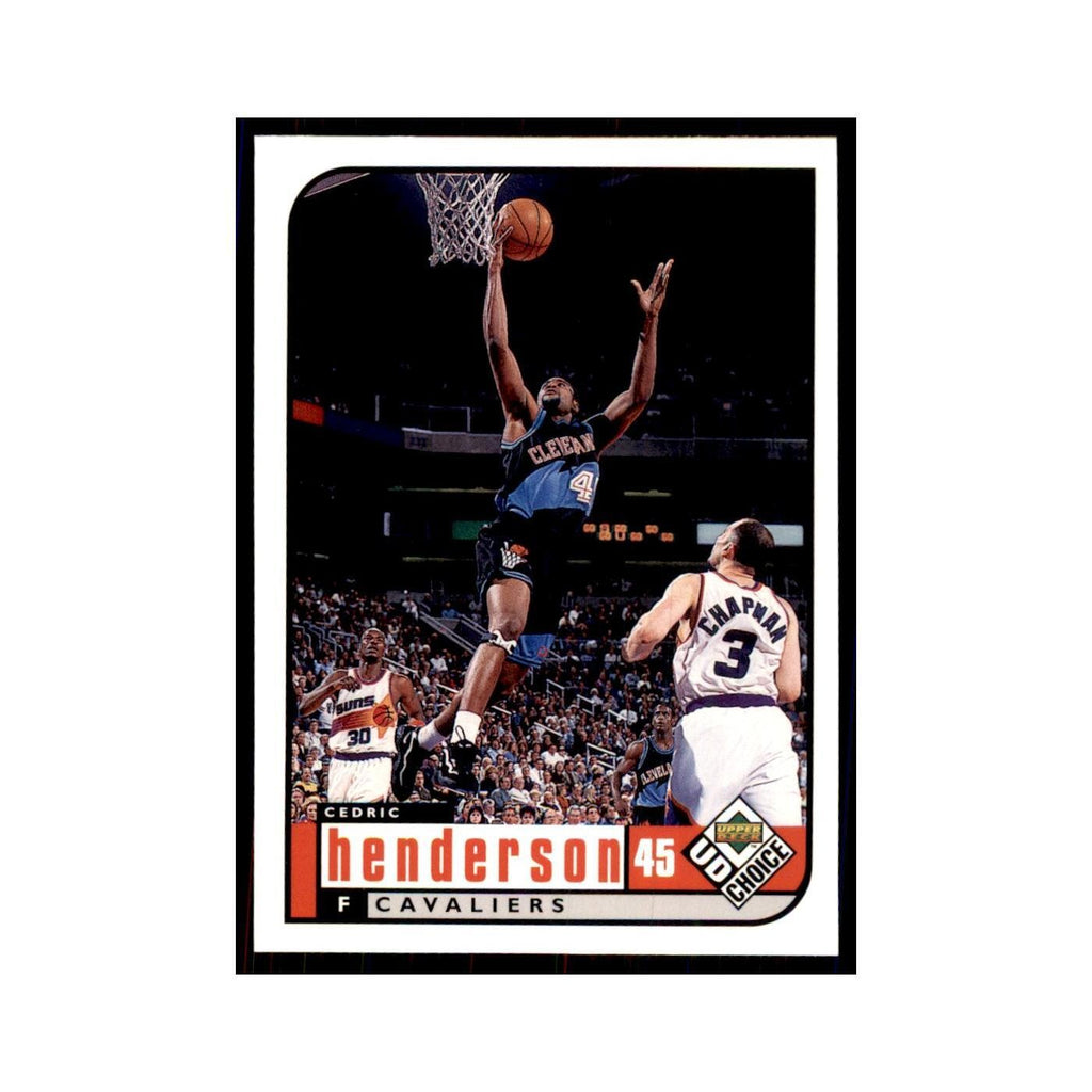 1998 UD Choice Cedric Henderson Basketball Cards #27