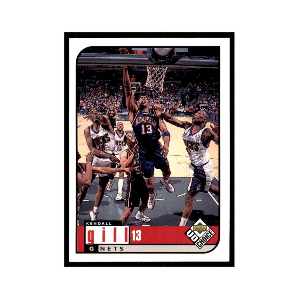 1998 UD Choice Kendall Gill Basketball Cards #91