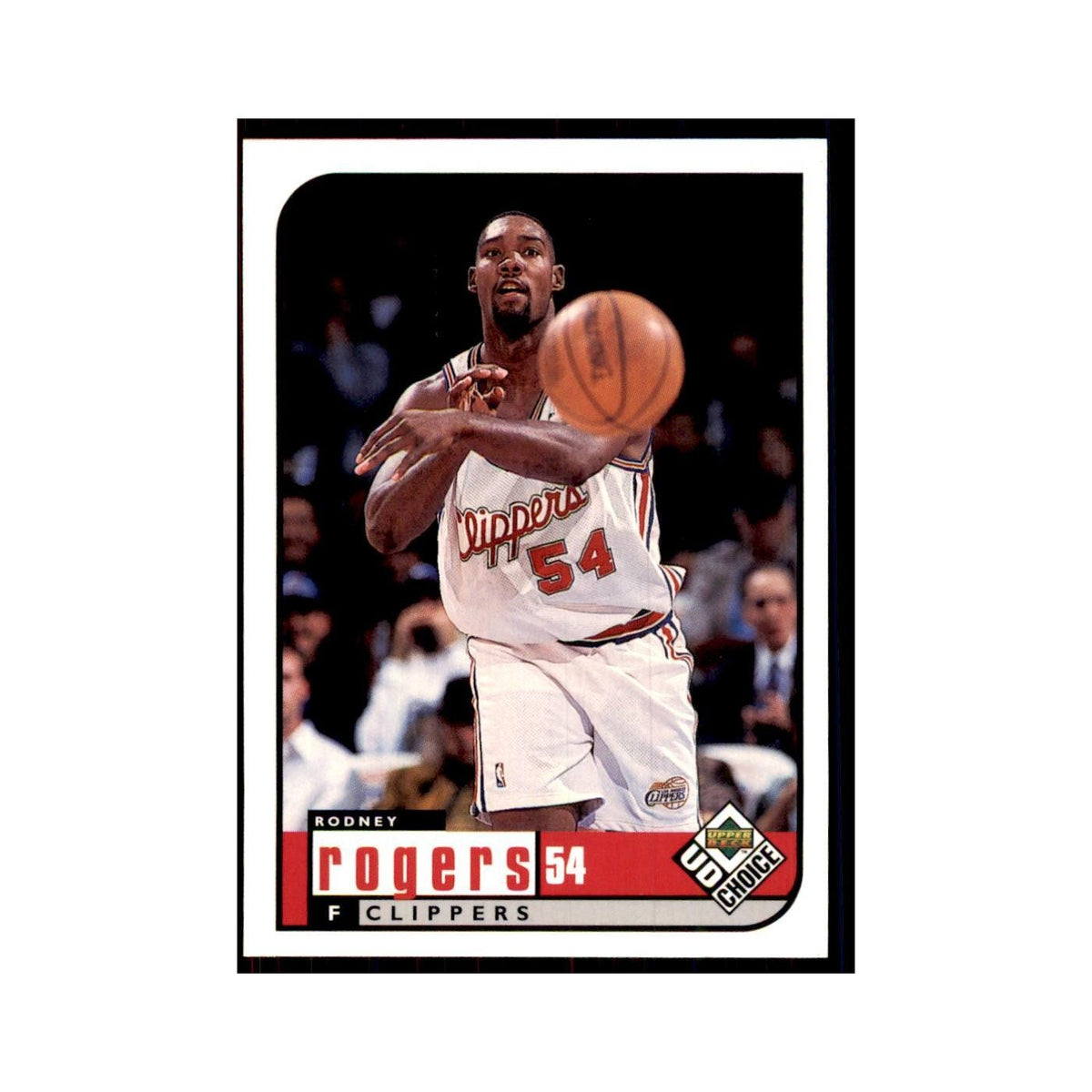 1998 UD Choice Rodney Rogers Basketball Cards #63