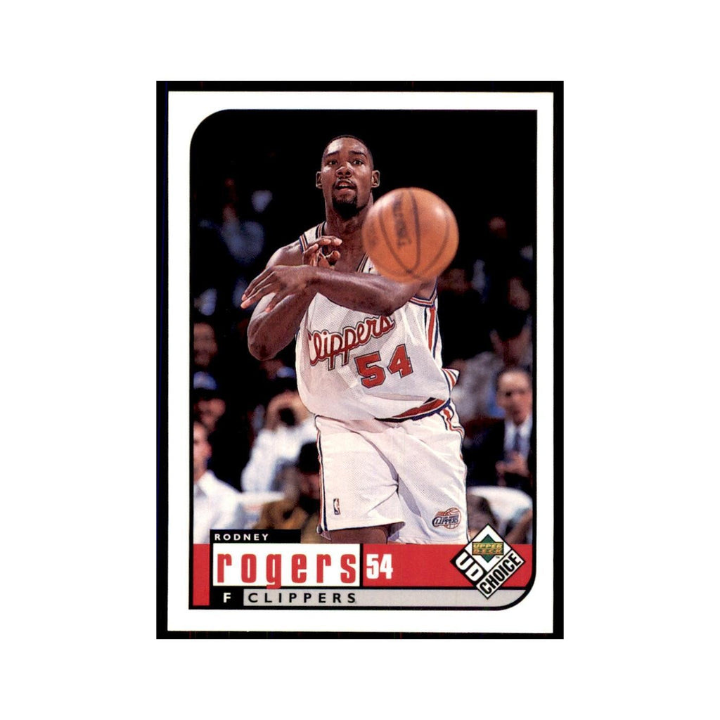 1998 UD Choice Rodney Rogers Basketball Cards #63