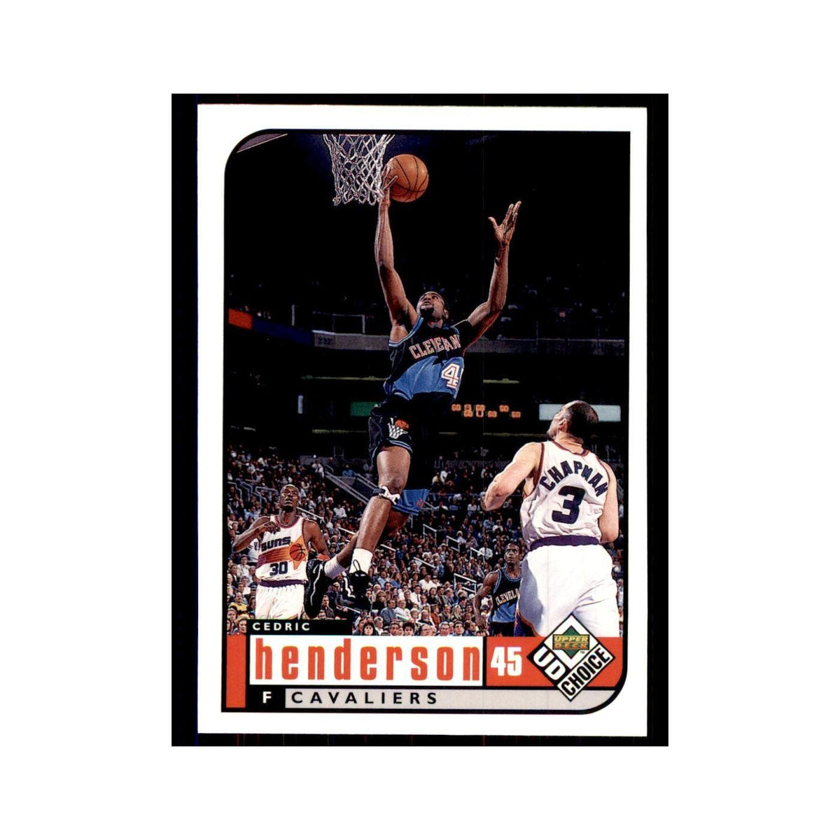 1998 UD Choice Cedric Henderson Basketball Cards #27