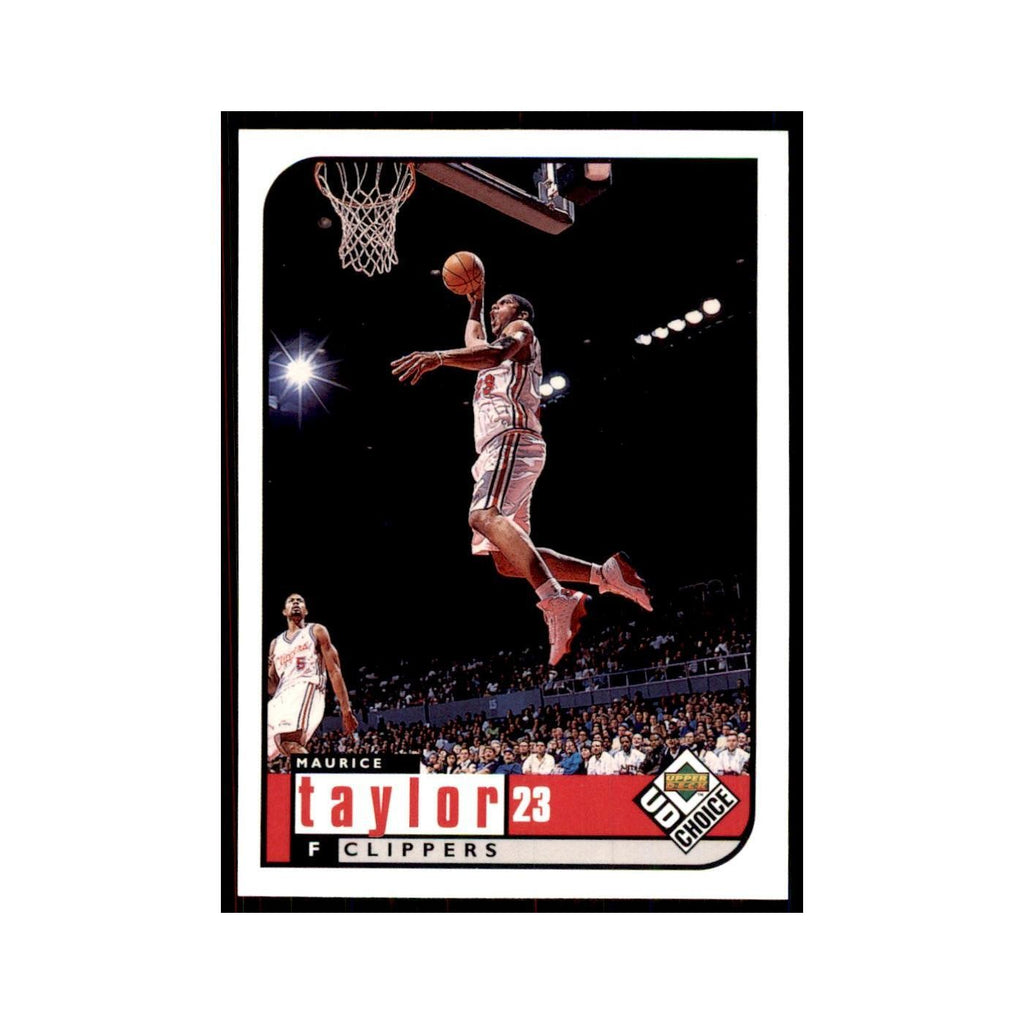 1998 UD Choice Maurice Taylor Basketball Cards #65