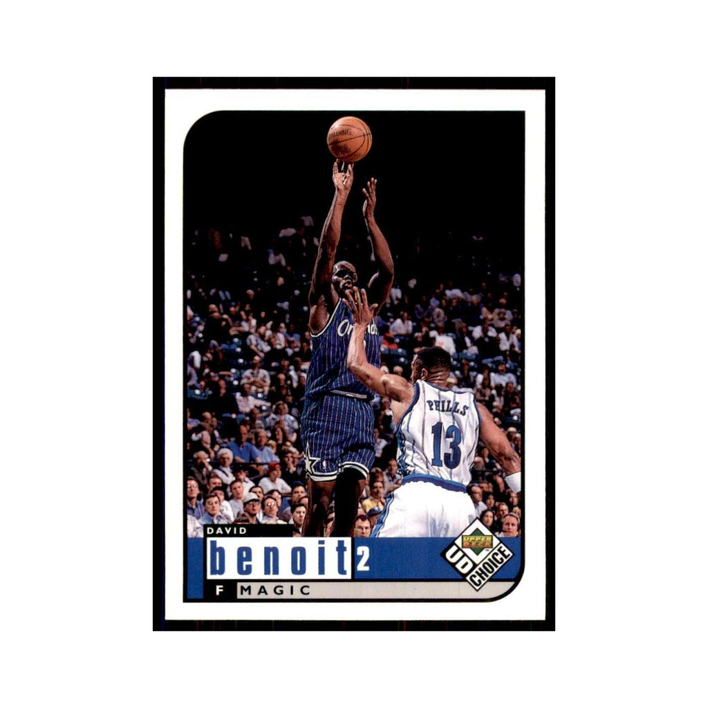1998 UD Choice David Benoit Basketball Cards #104