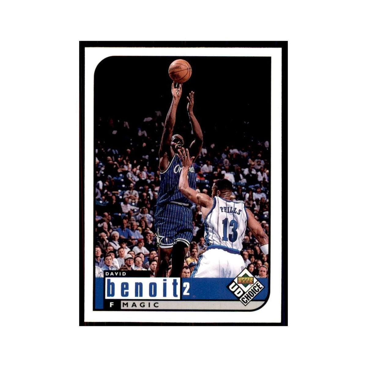 1998 UD Choice David Benoit Basketball Cards #104