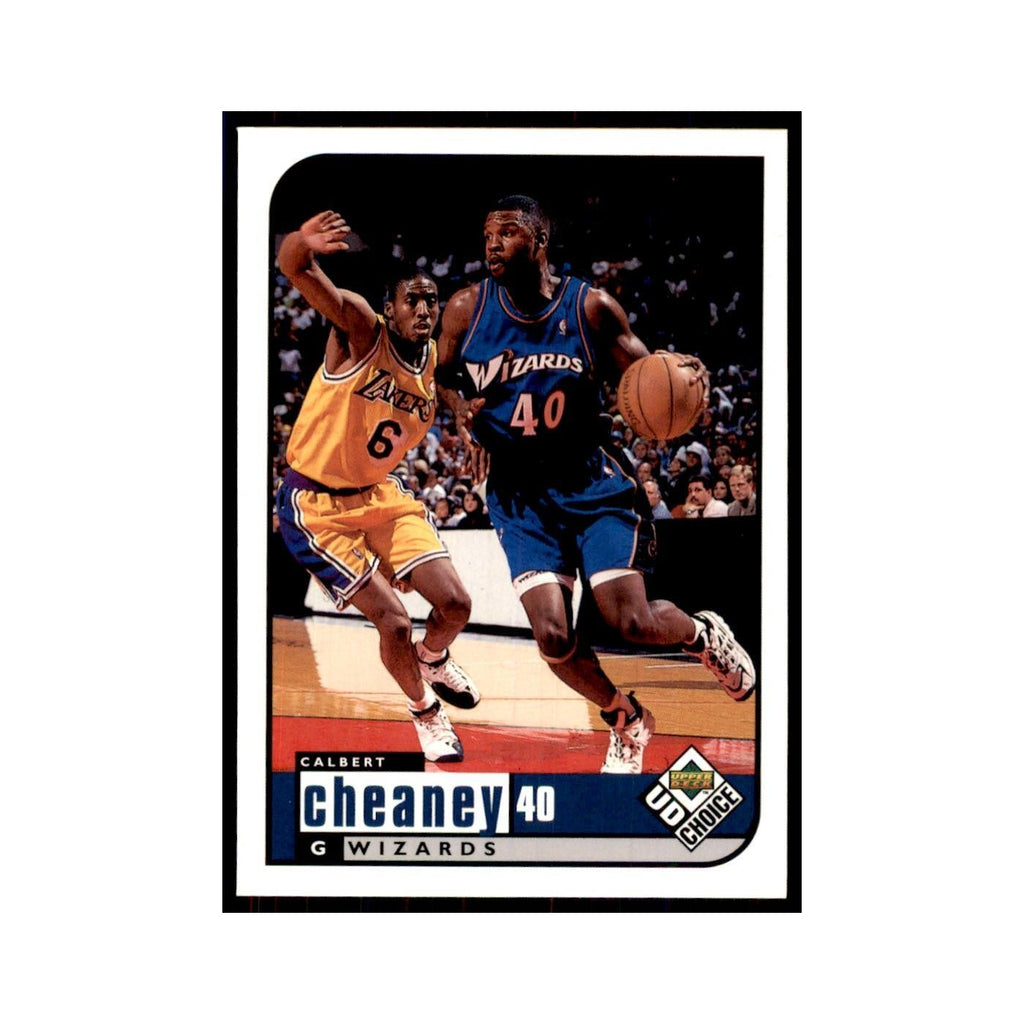 1998 UD Choice Calbert Cheaney Basketball Cards #154