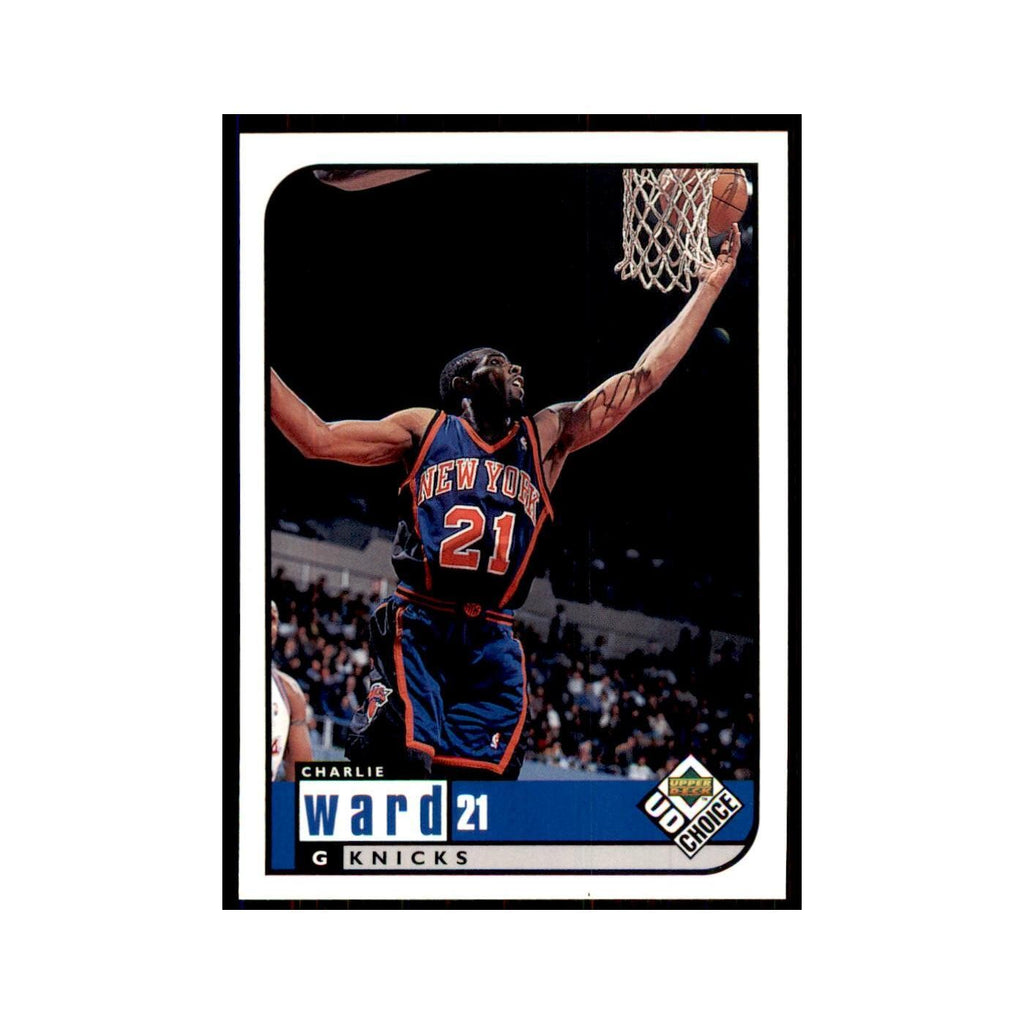 1998 UD Choice Charlie Ward Basketball Cards #98