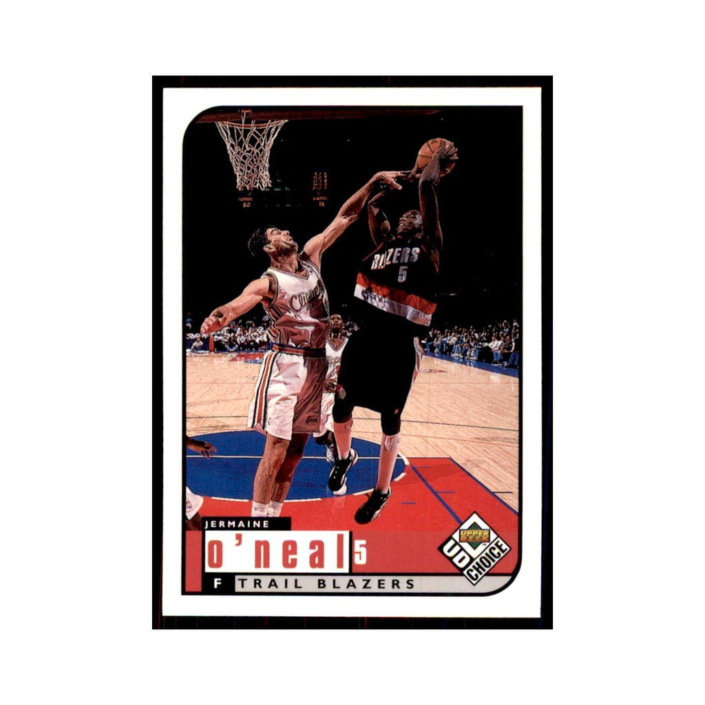 1998 UD Choice Jermaine O'Neal Basketball Cards #120