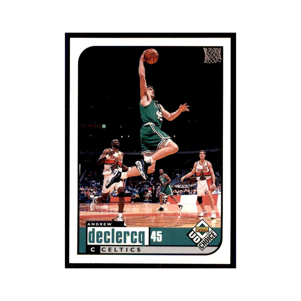 1998 UD Choice Andrew DeClercq Basketball Cards #11