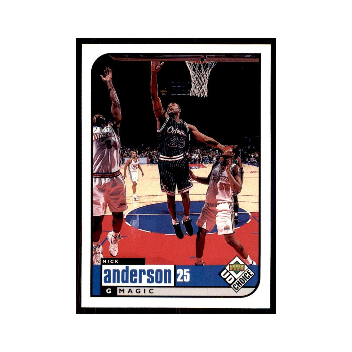 1998 UD Choice Nick Anderson Basketball Cards #101