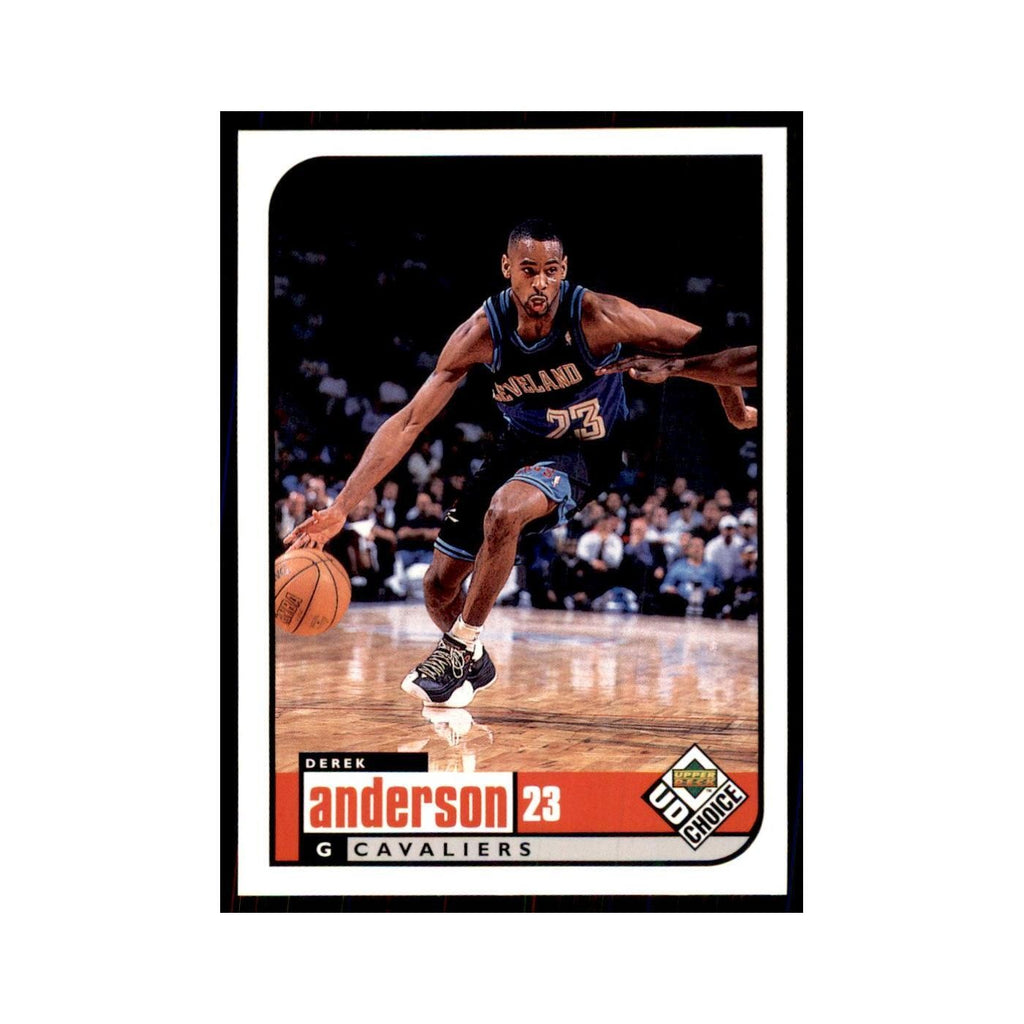 1998 UD Choice Derek Anderson Basketball Cards #24