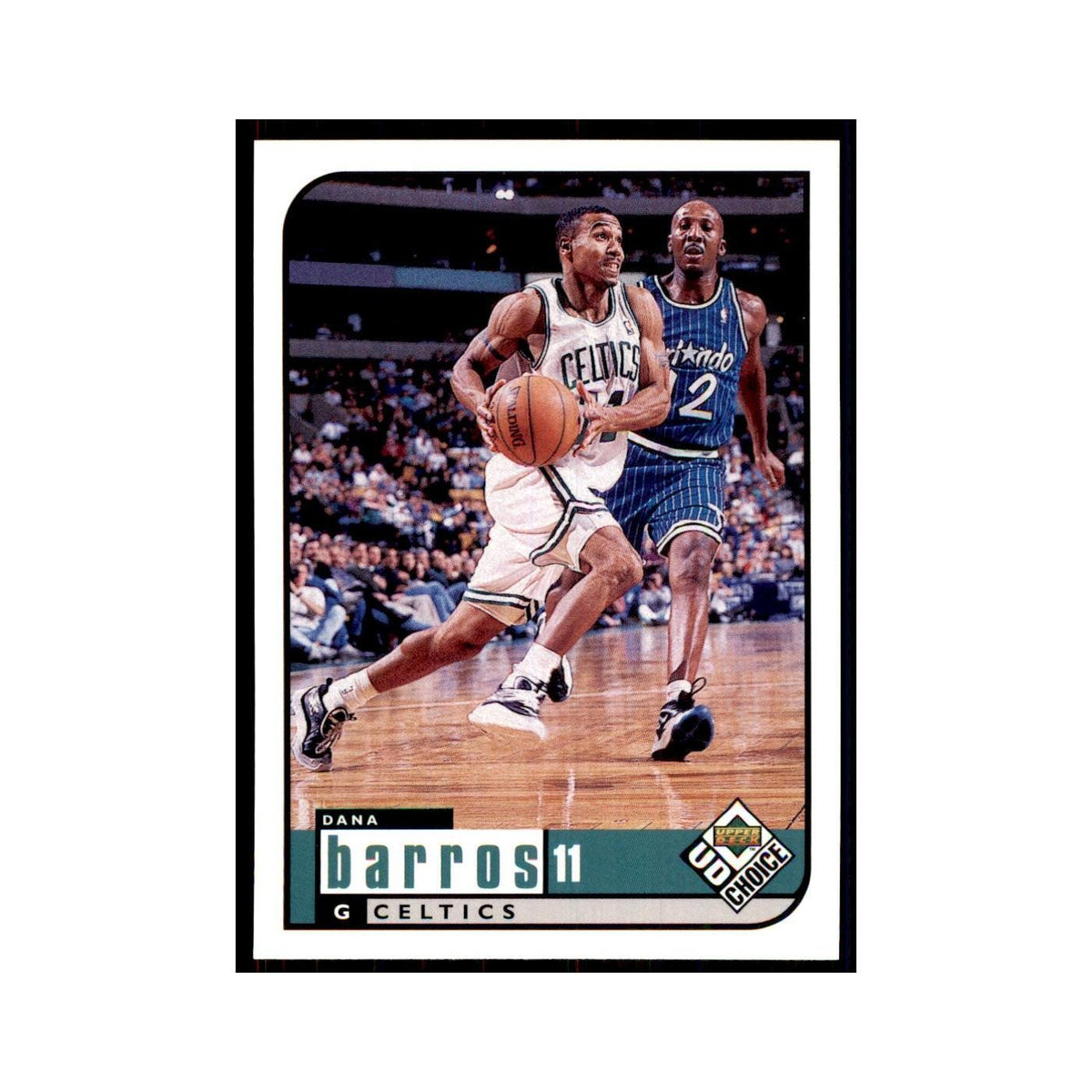 1998 UD Choice Dana Barros Basketball Cards #8