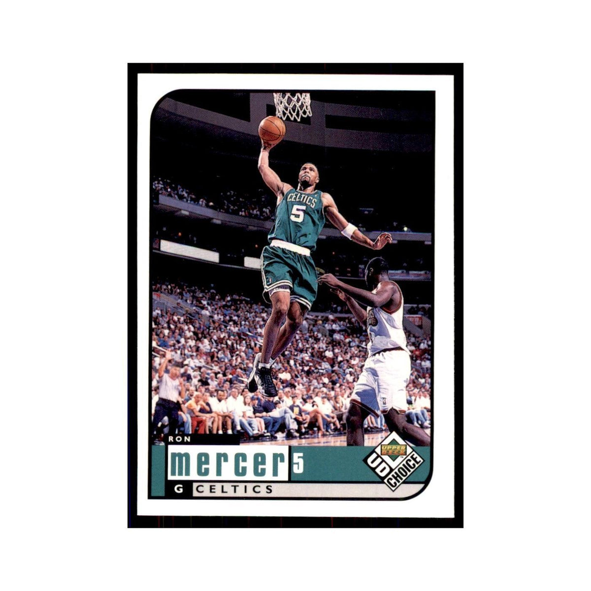 1998 UD Choice Ron Mercer Basketball Cards #7