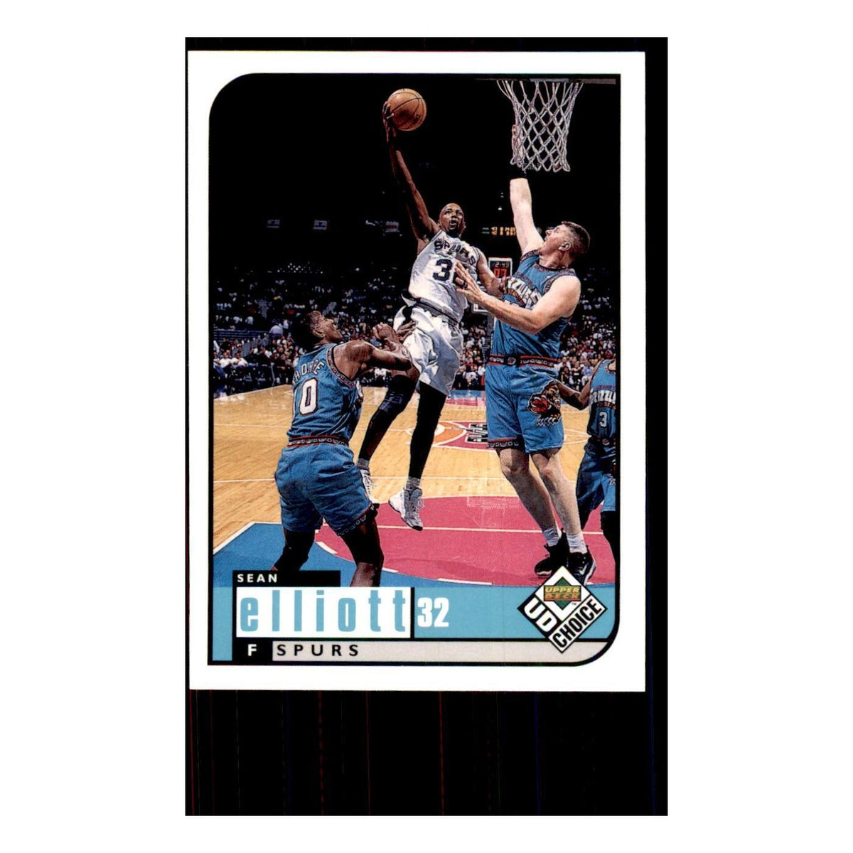 1998 UD Choice Sean Elliott Basketball Cards #127