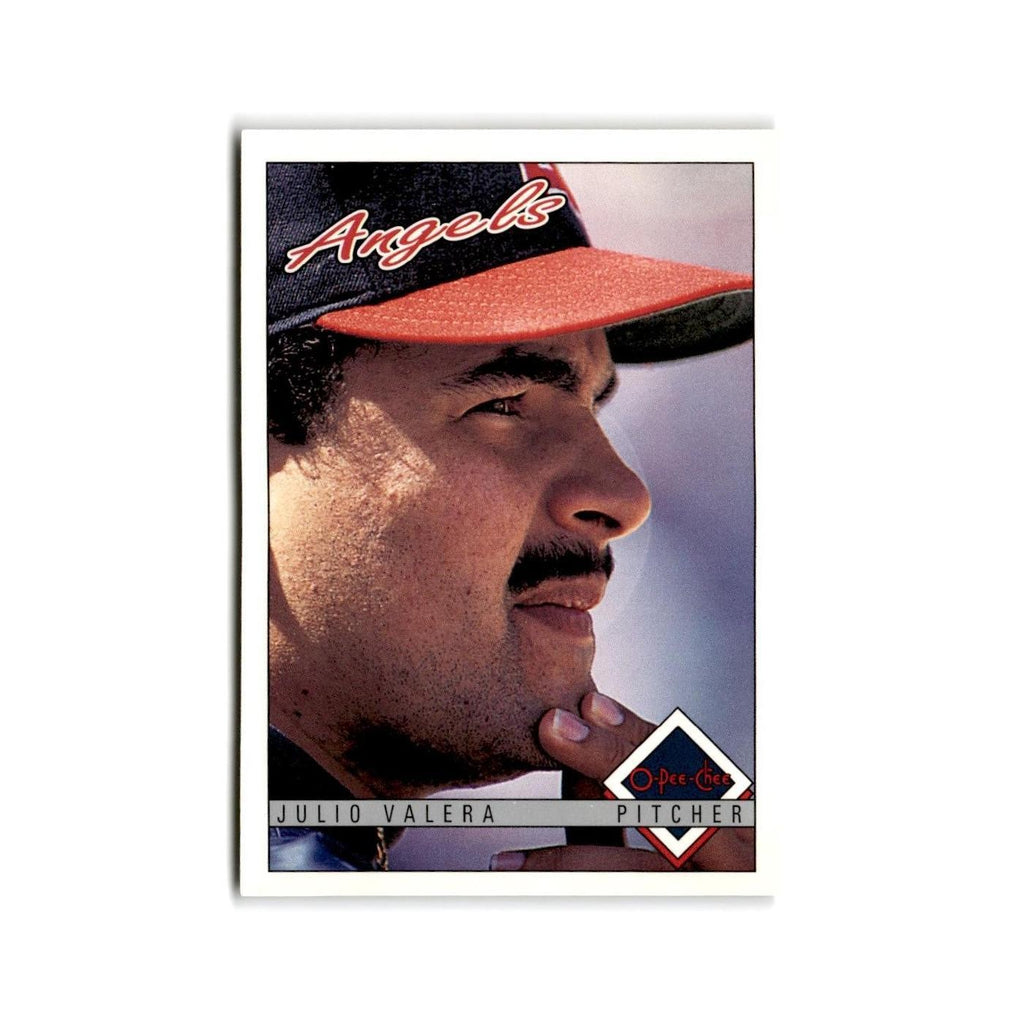 Julio Valera 1993 O-Pee-Chee #368 California Angels Baseball Card NM