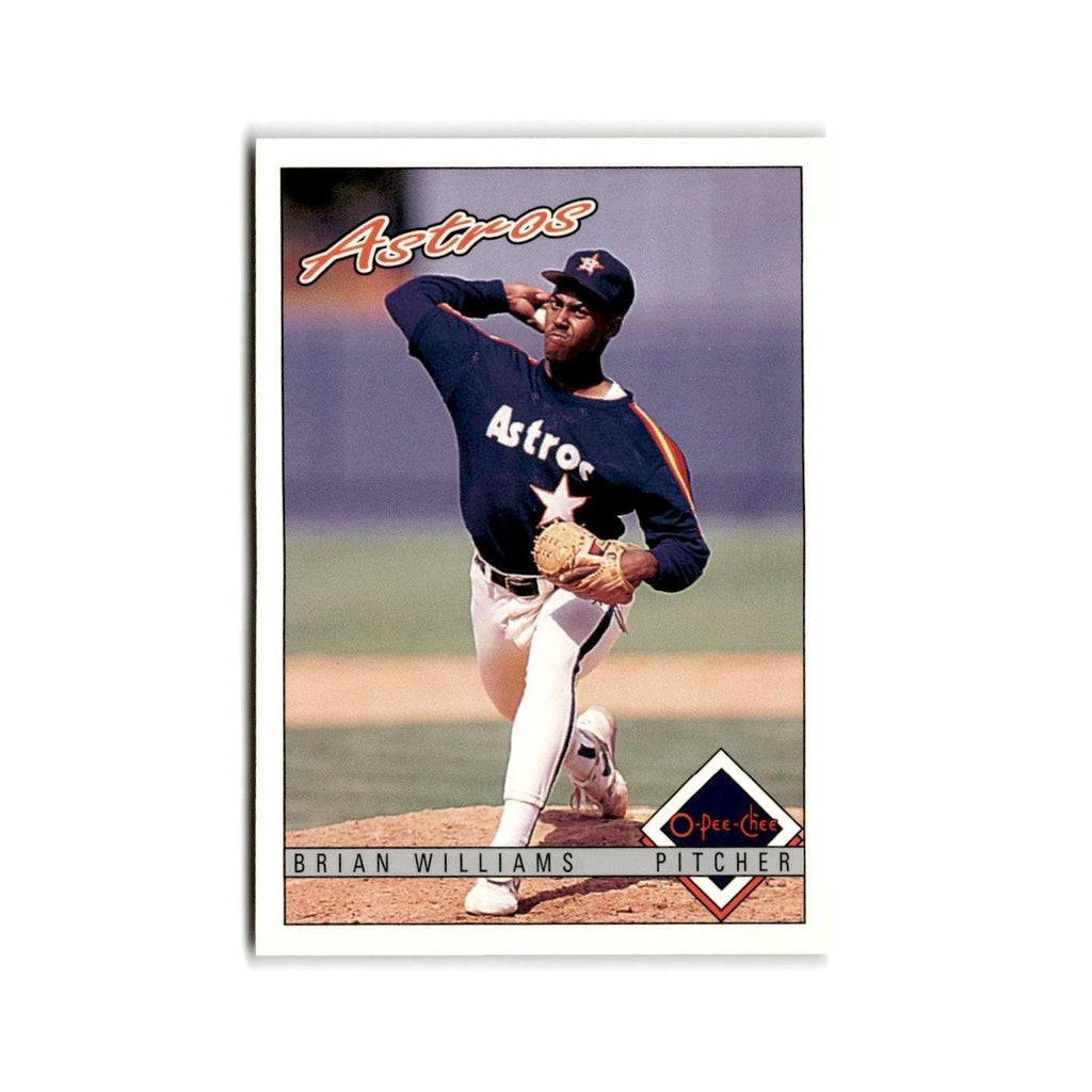 Brian Williams 1993 O-Pee-Chee #369 Houston Astros Baseball Card NM