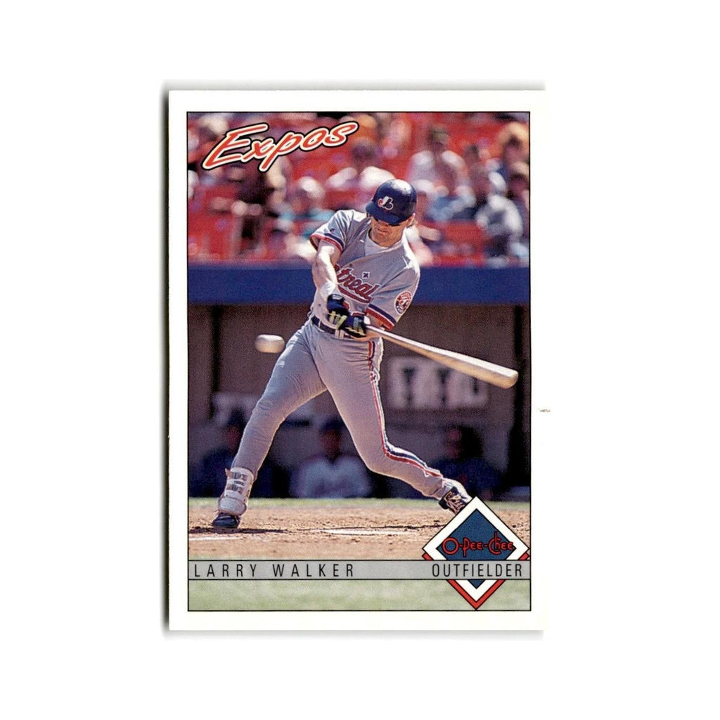 Larry Walker 1993 O-Pee-Chee #384 Montreal Expos Baseball Card NM