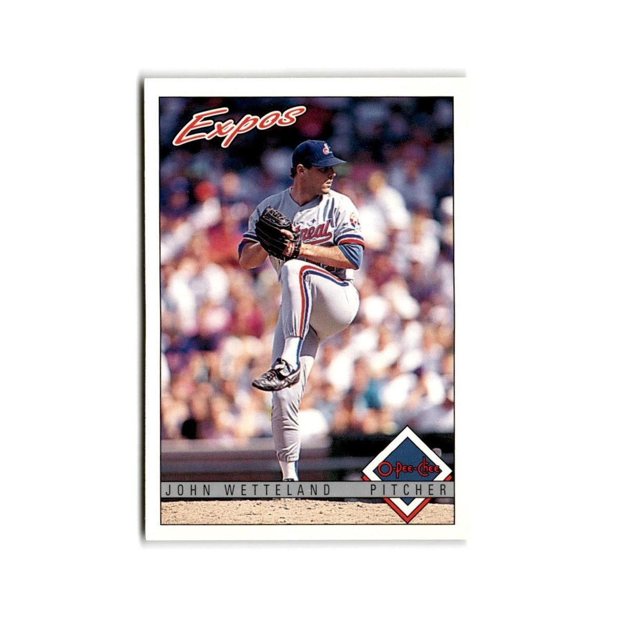 John Wetteland 1993 O-Pee-Chee #366 Montreal Expos Baseball Card NM