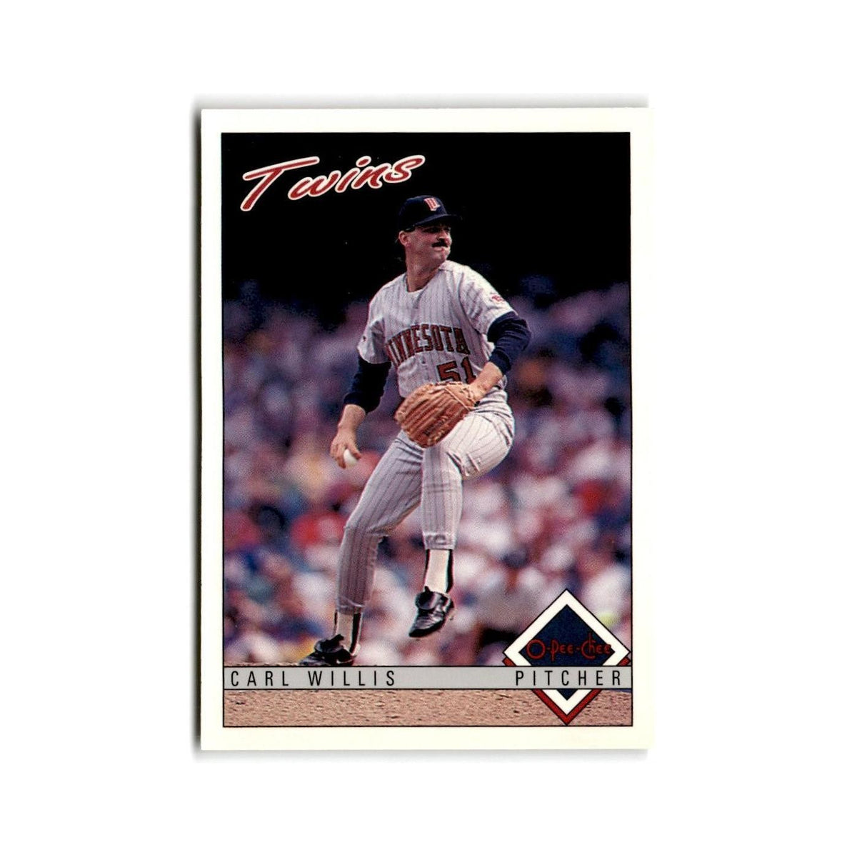 Chad Curtis 1993 O-Pee-Chee #388 Minnesota Twins Baseball Card NM