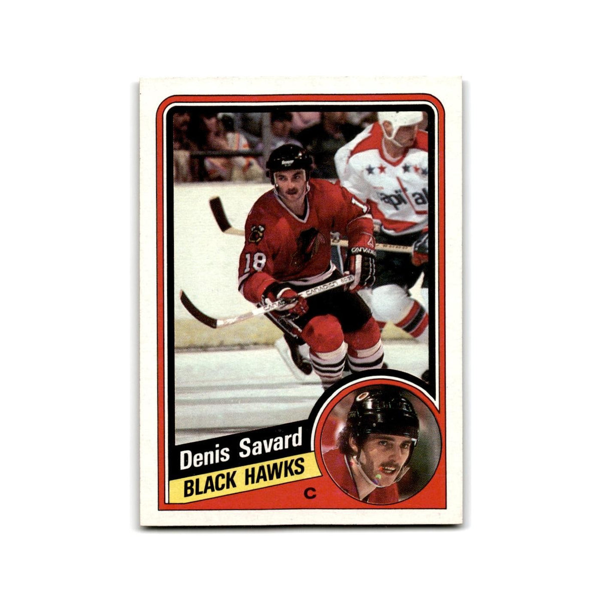 1984 Topps Denis Savard Chicago Blackhawks #35