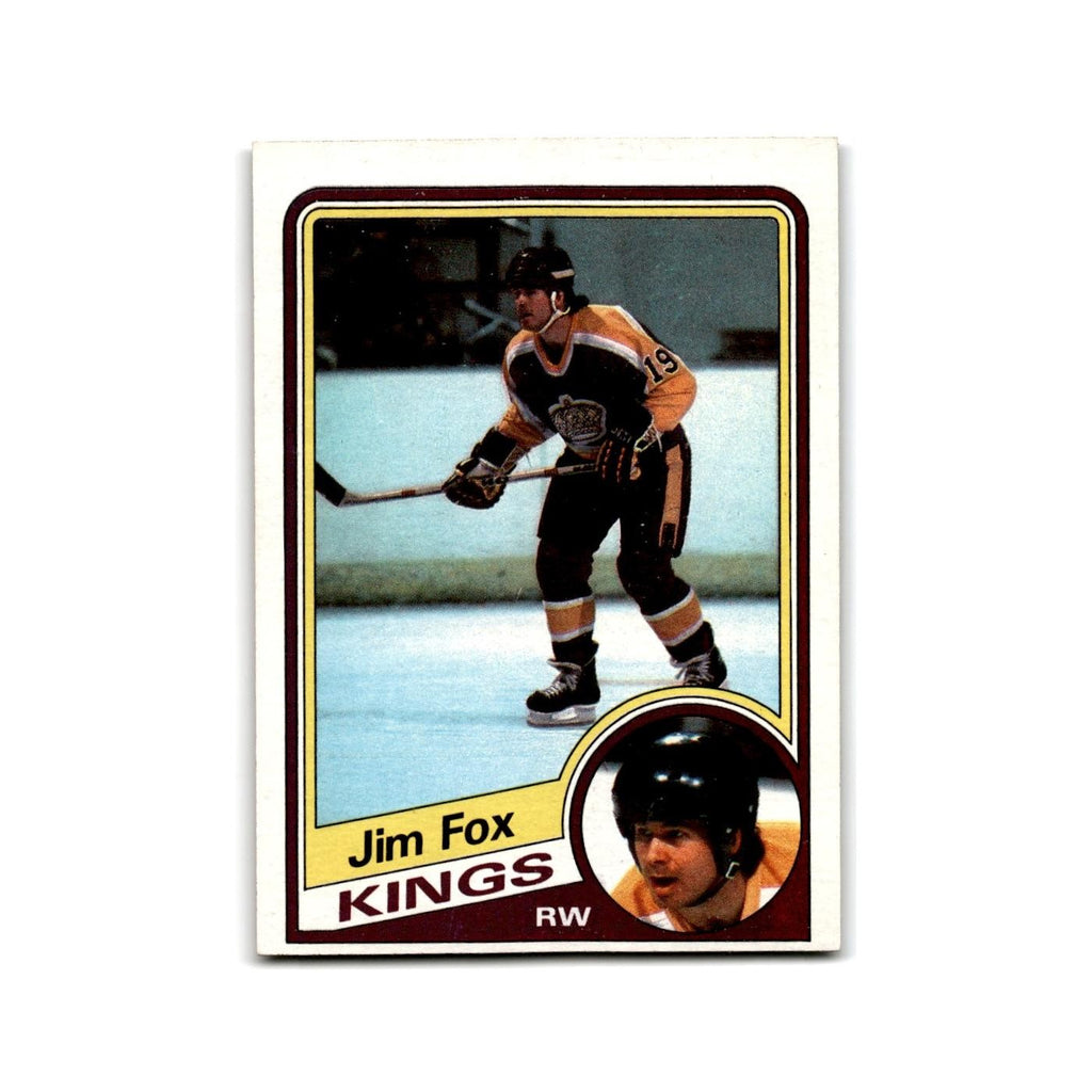 1984 Topps Jim Fox Los Angeles Kings #84