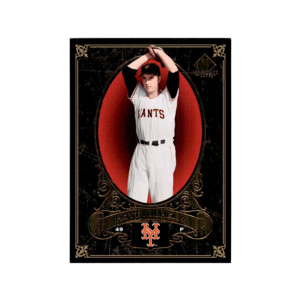 2007 SP Legendary Cuts Baseball Card Hoyt Wilhelm #49