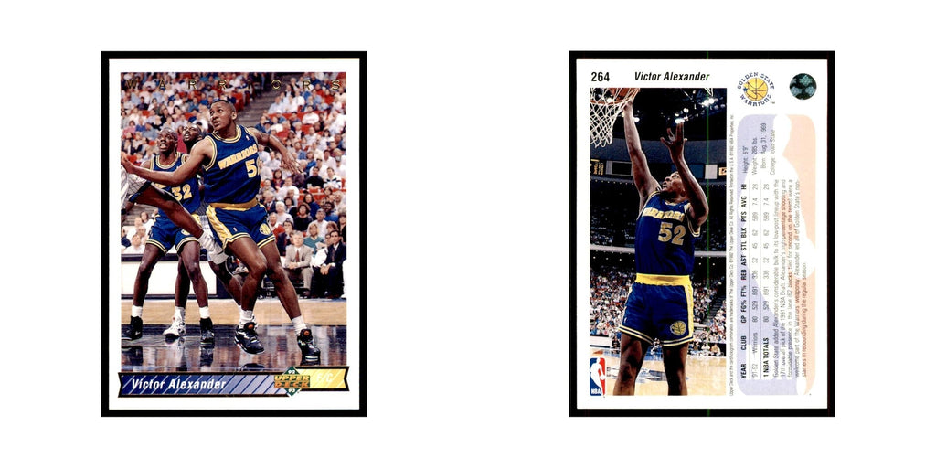 1992 Upper Deck Victor Alexander Basketball Cards #264