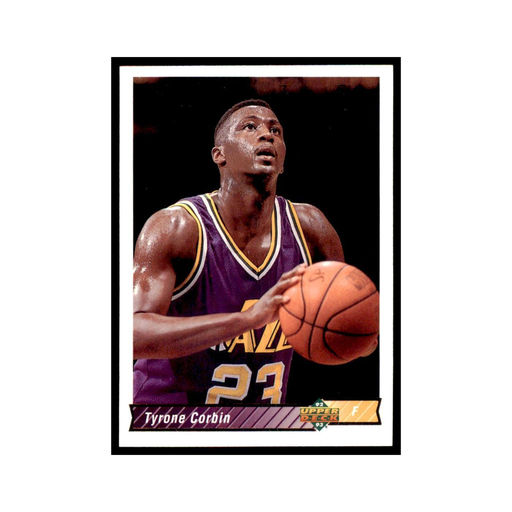 1992 Upper Deck Tyrone Corbin Basketball Cards #100