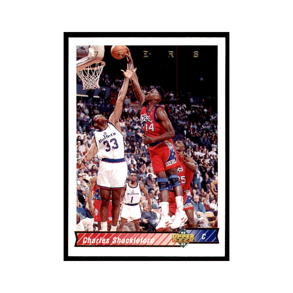 1992 Upper Deck Charles Shackleford Basketball Cards #294