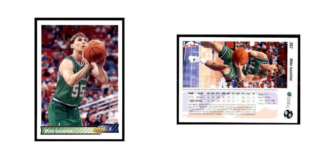 1992 Upper Deck Mike Iuzzolino Basketball Cards #267