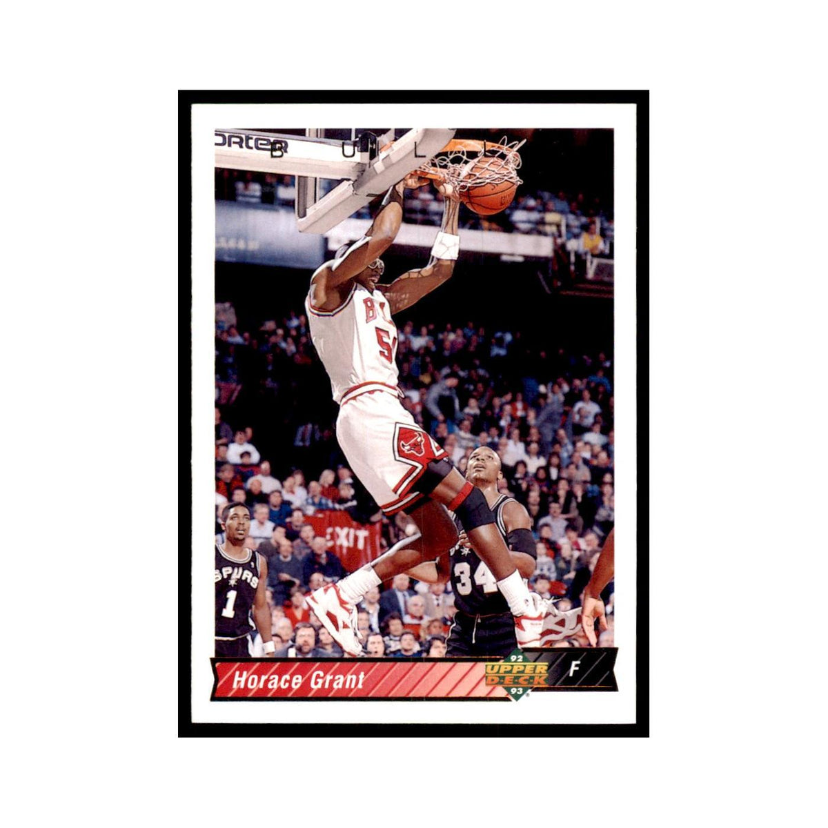 1992 Upper Deck Horace Grant Basketball Cards #135