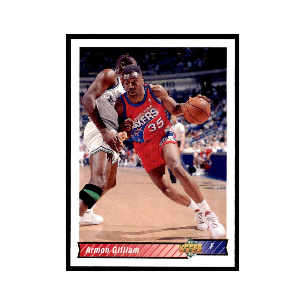 1992 Upper Deck Armon Gilliam Basketball Cards #299