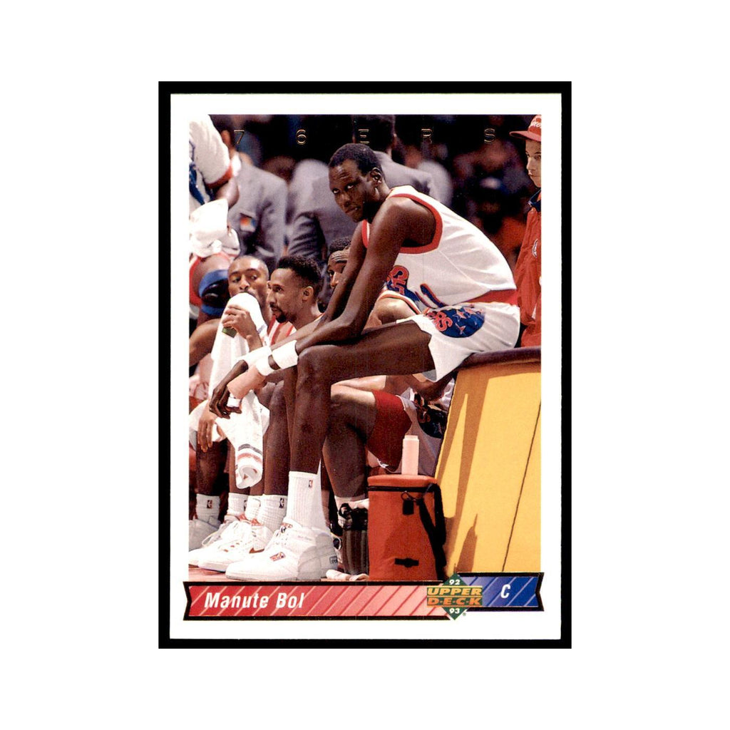 1992 Upper Deck Manute Bol Basketball Cards #277