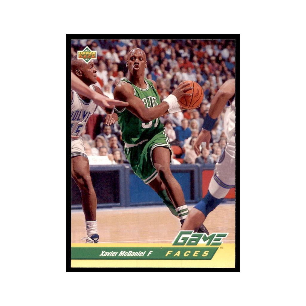 1992 Upper Deck Xavier McDaniel Basketball Cards #490