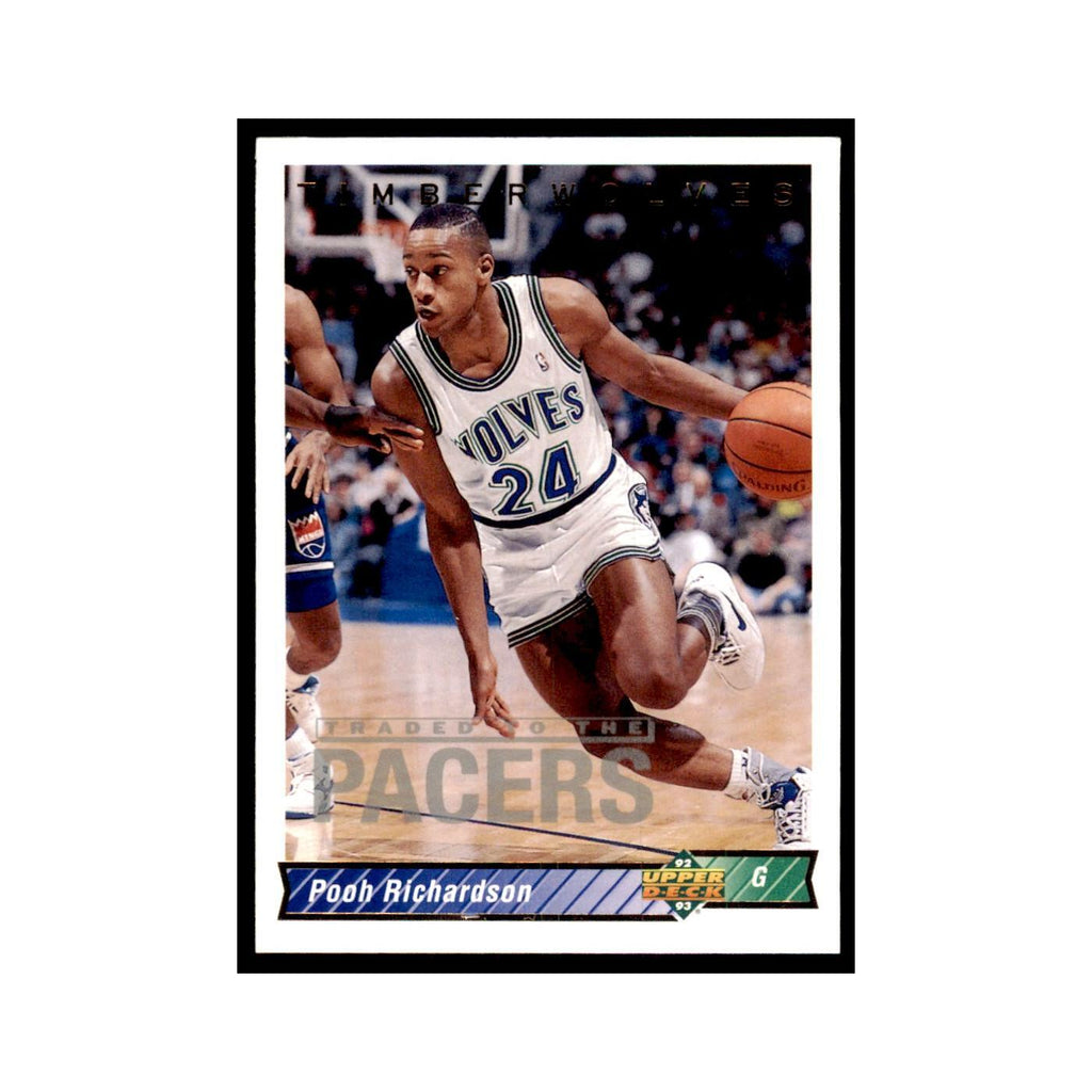 1992 Upper Deck Pooh Richardson Basketball Cards #134