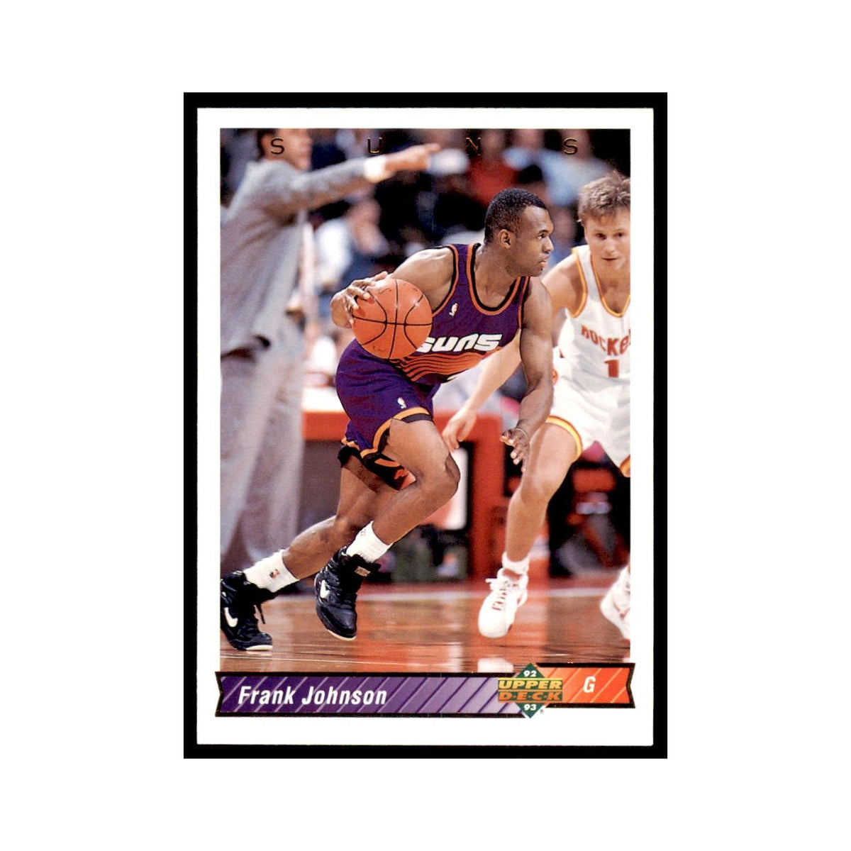 1992 Upper Deck Frank Johnson Basketball Cards #347