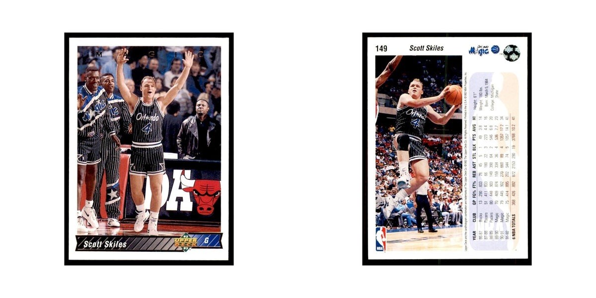 1992 Upper Deck Scott Skiles Basketball Cards #149