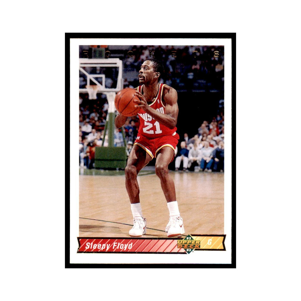 1992 Upper Deck Sleepy Floyd Basketball Cards #194
